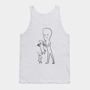 Aliens : Dog, This Bird Cute Tank Top